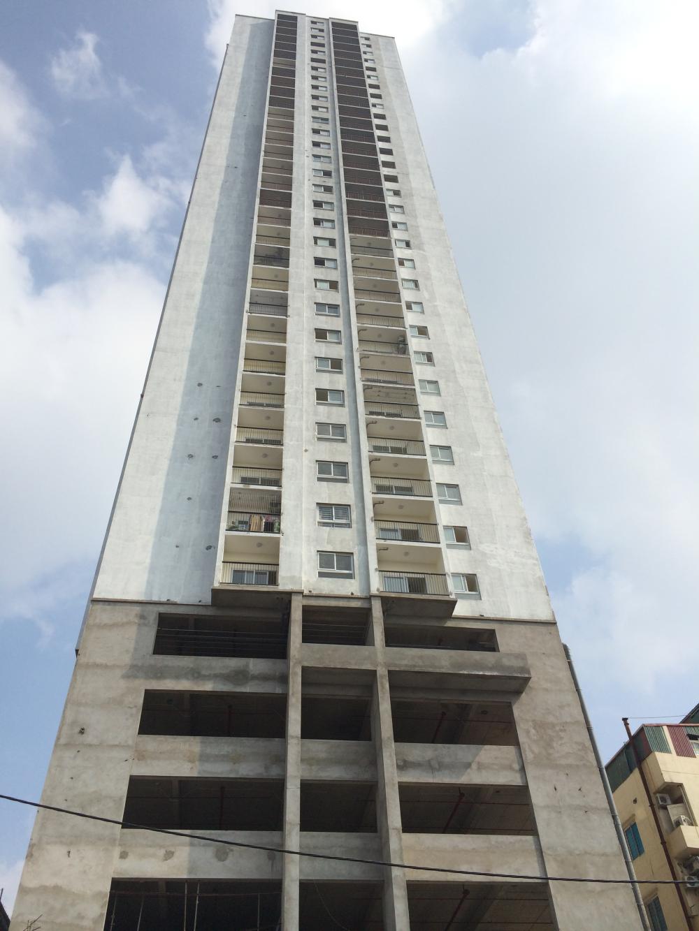 Dự án đang hoàn thiện mặt ngoài