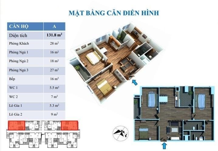 Thiết kế căn hộ A