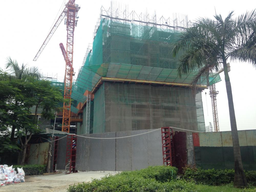 Dự án đang thi công mặt sàn tầng 8