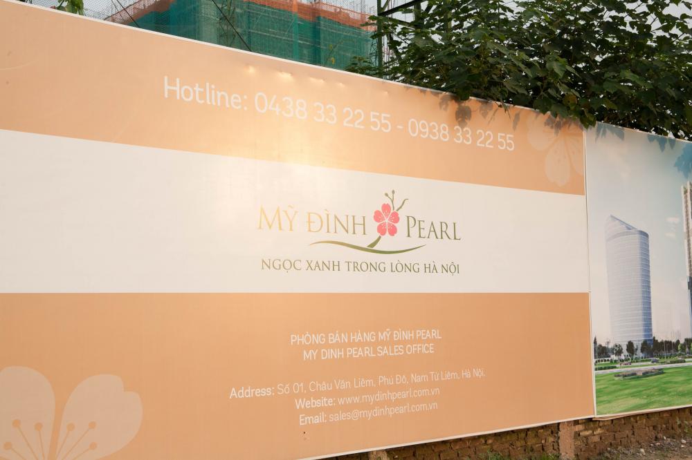 Dự án đang thi công mặt sàn tầng 16