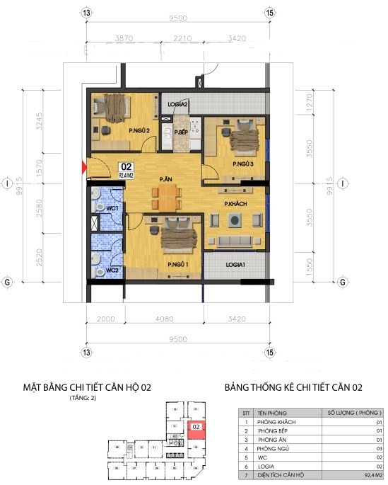 Thiết kế căn hộ 02