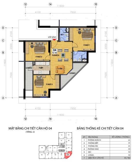 Thiết kế căn hộ 04