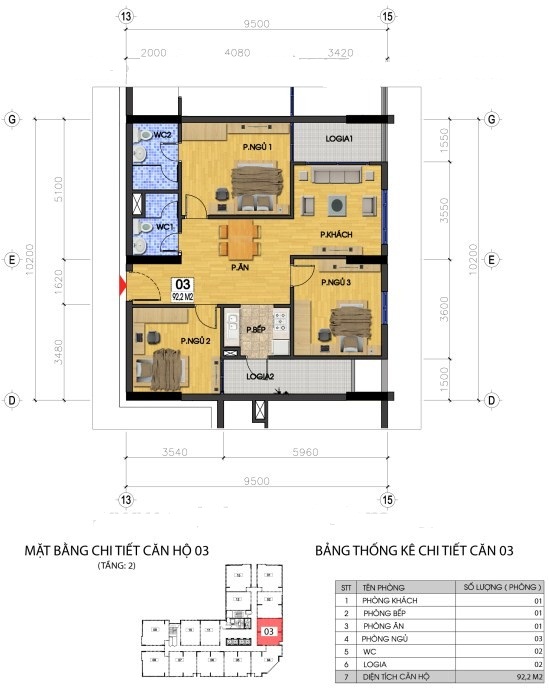 Thiết kế căn hộ 03