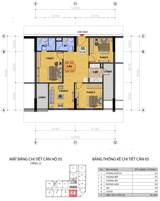 Thiết kế căn hộ 05