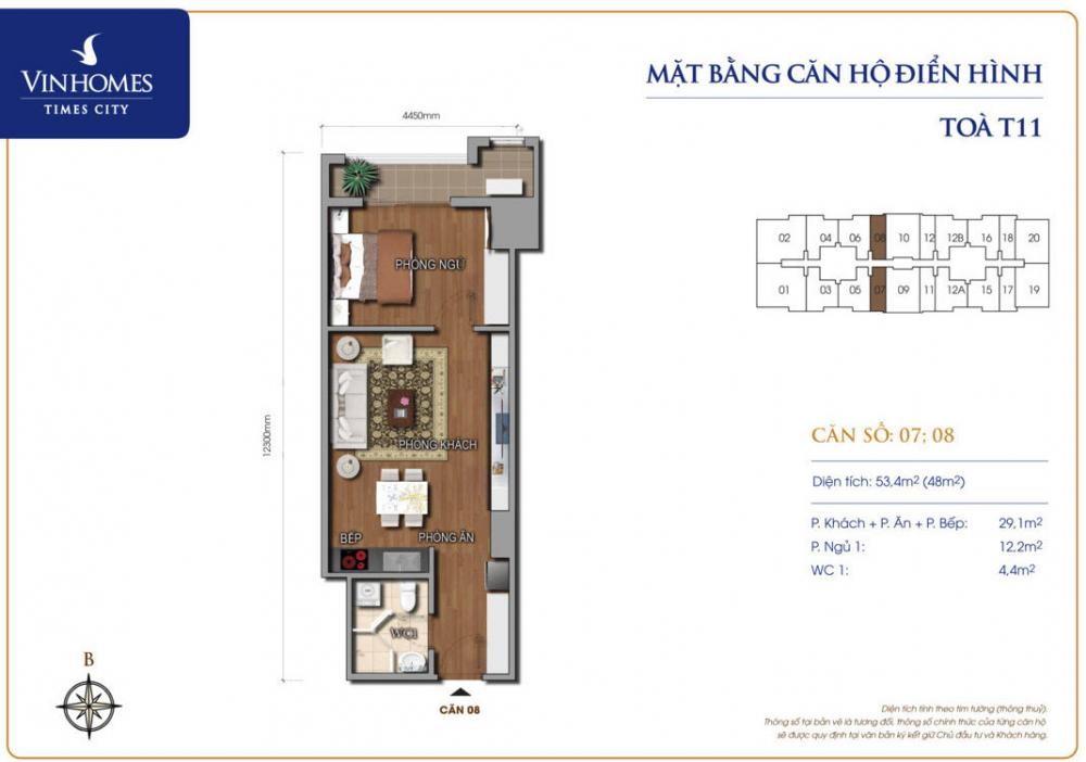 Thiết kế căn hộ 07, 08