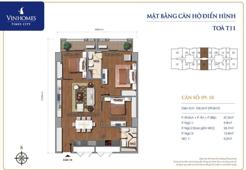 Thiết kế căn hộ 09,10