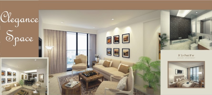 Căn hộ D’. Le Pont D’or - Hoàng Cầu 3