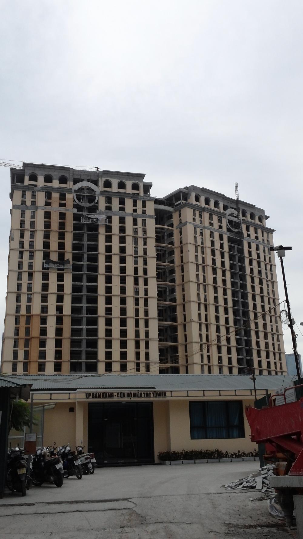 Dự án đang tiếp tục hoàn thiện mặt ngoài