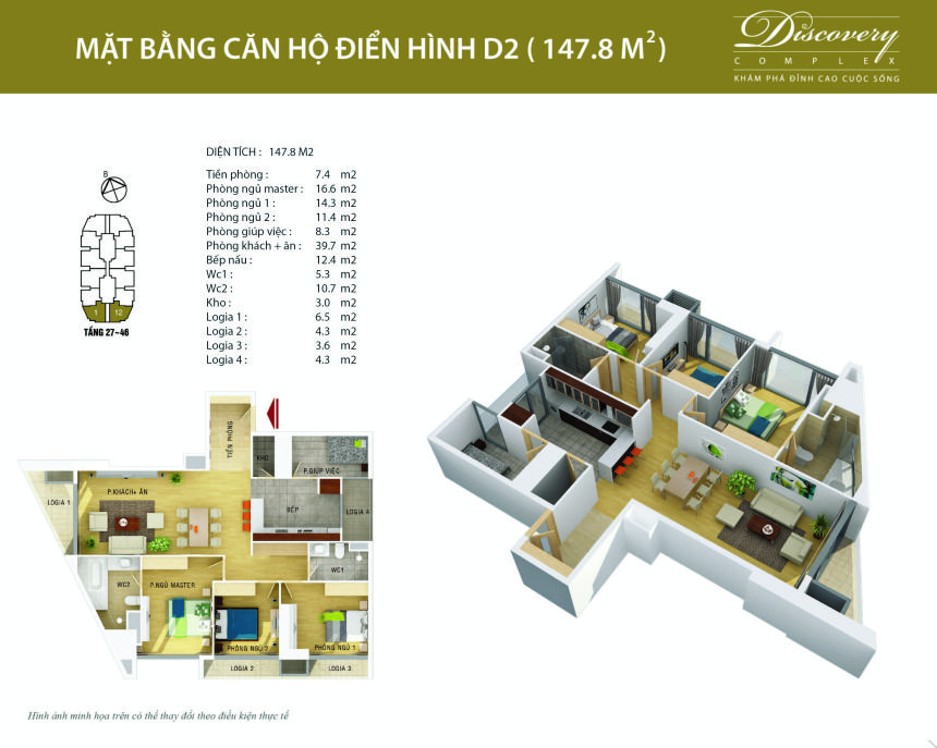 Thiết kế căn hộ D2