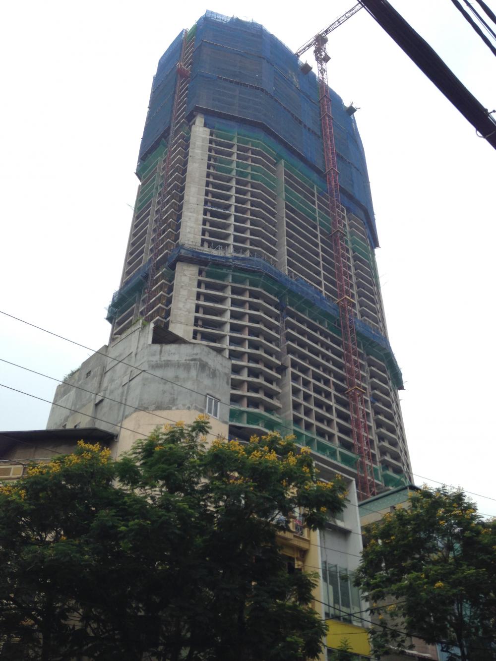 Dự án đang hoàn thiện những tầng cuối cùng