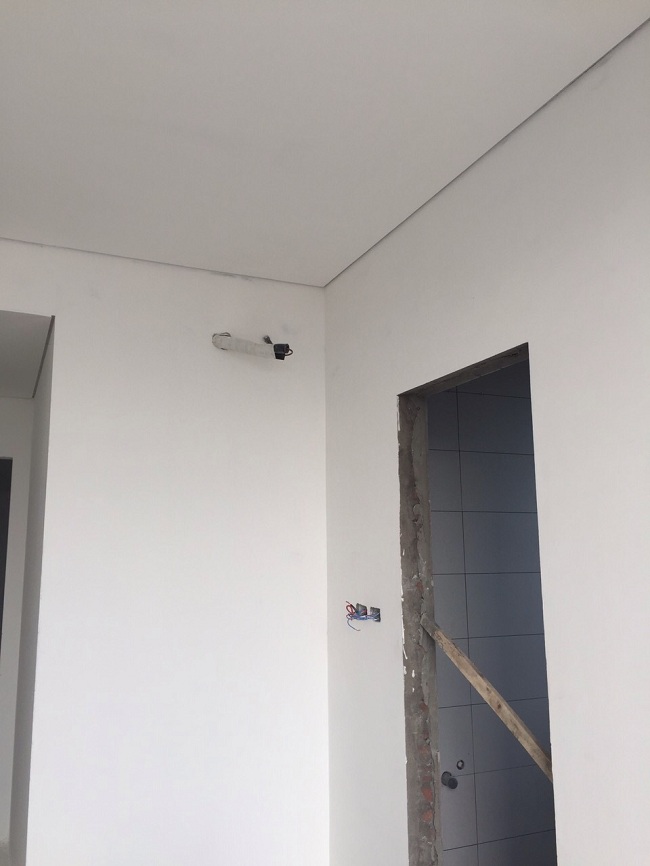 Dự án đang hoàn thiện bên trong căn hộ