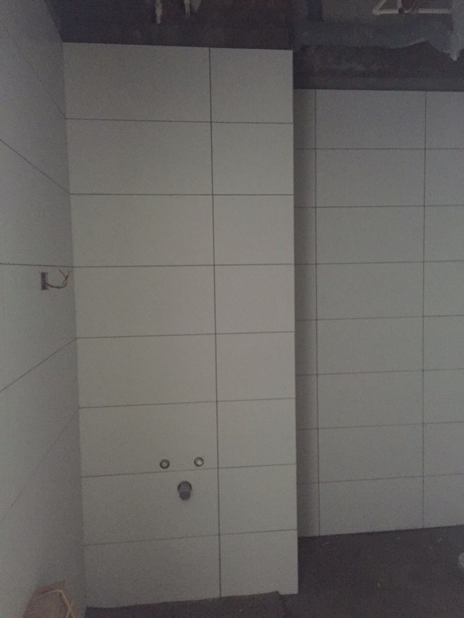 Dự án đang hoàn thiện bên trong căn hộ