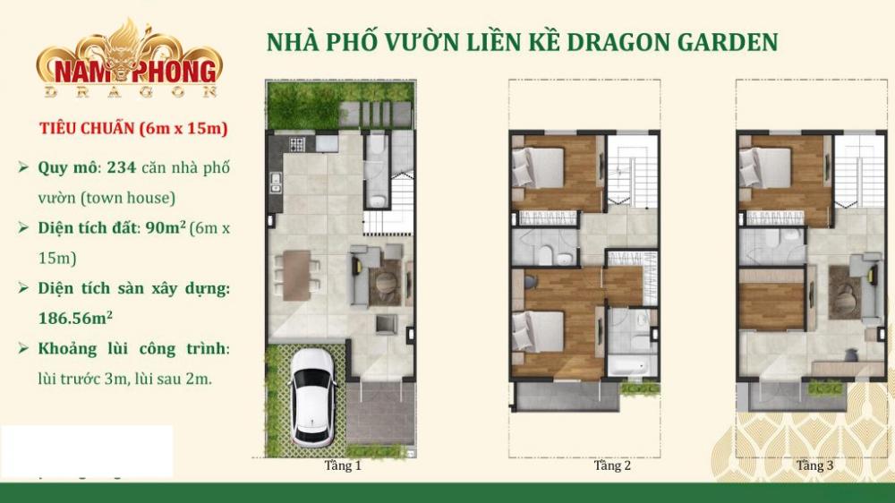 Nhà phố Nam Phong Dragon 2