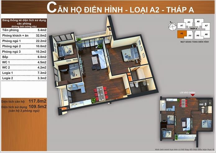 Thiết kế căn hộ A2