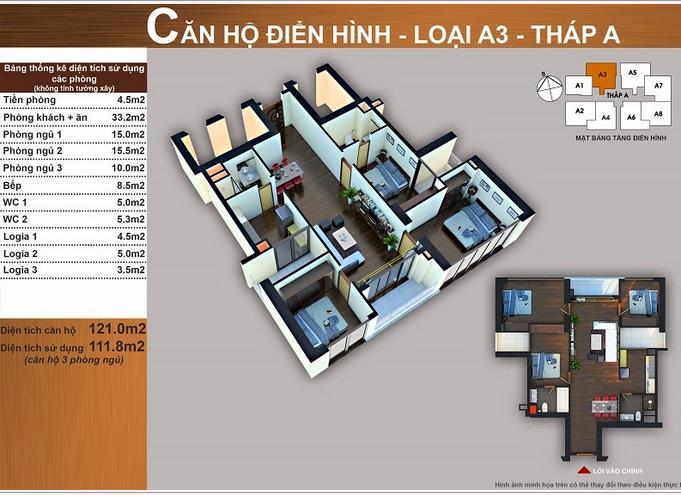 Thiết kế căn hộ A3