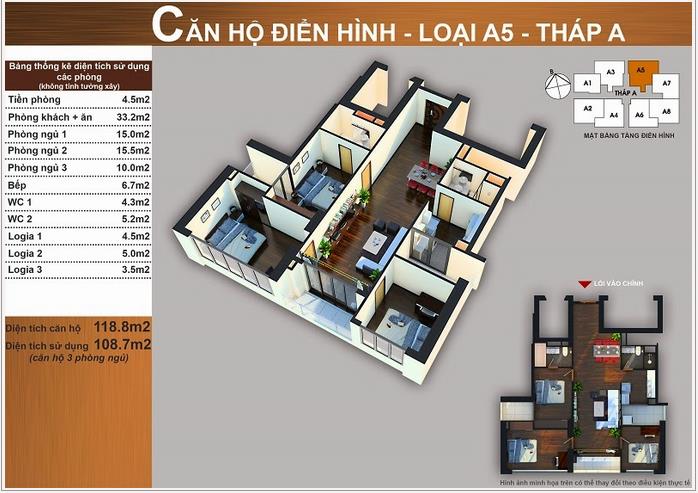 Thiết kế căn hộ A5