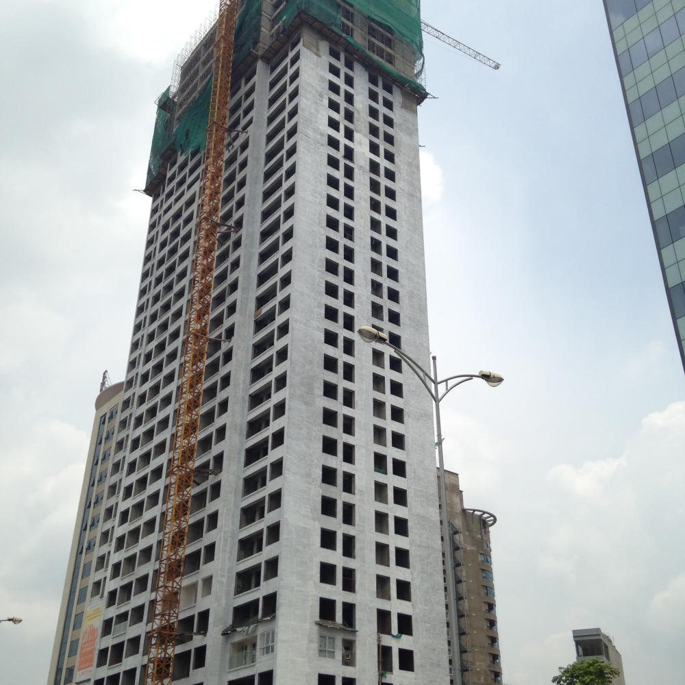 Dự án đang tếp tục hoàn thiện mặt ngoài