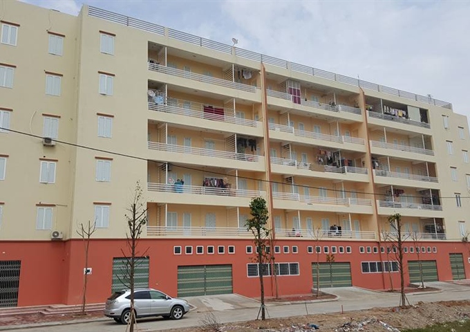 Khối nhà 6 tầng