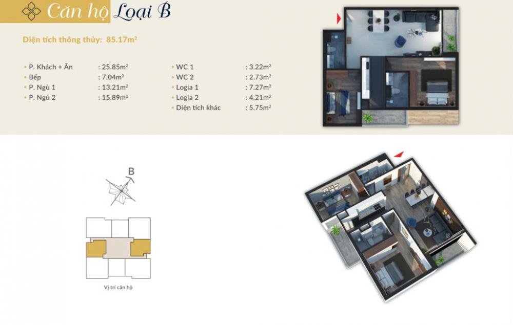 Căn hộ loại B