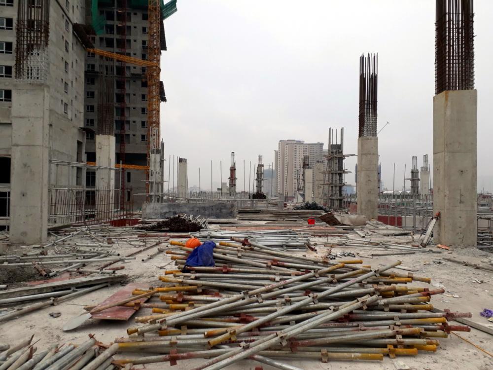 Dự án đang thi công phần thô