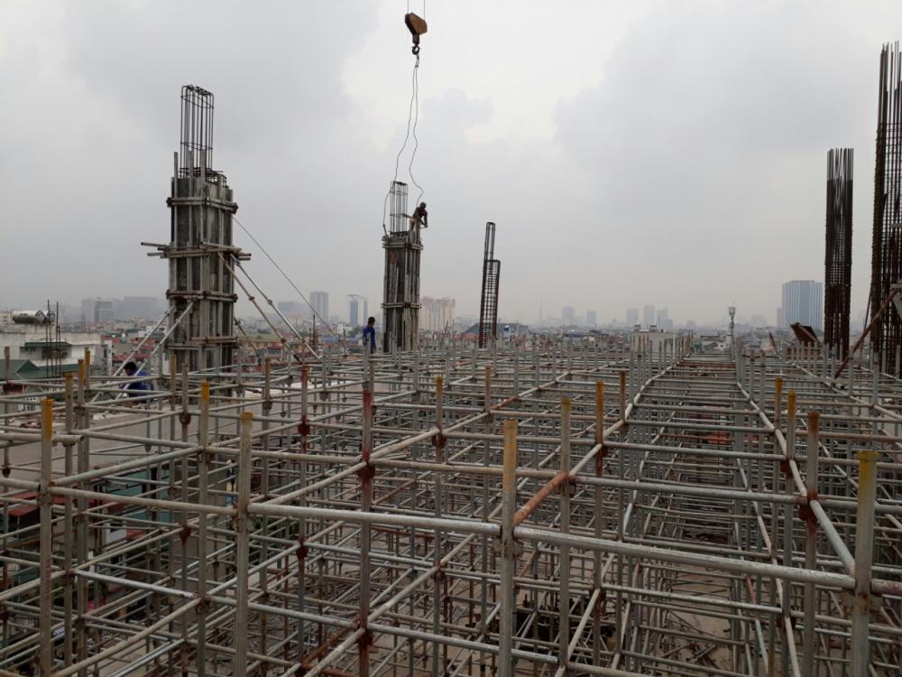 Dự án đang thi công phần thô