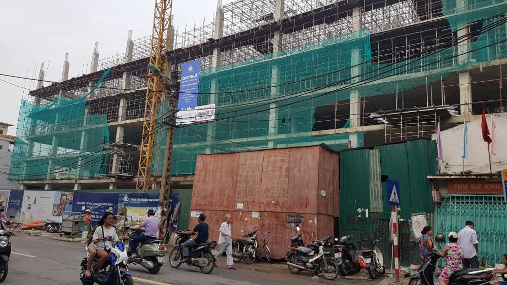 Dự án đang thi công phần thô