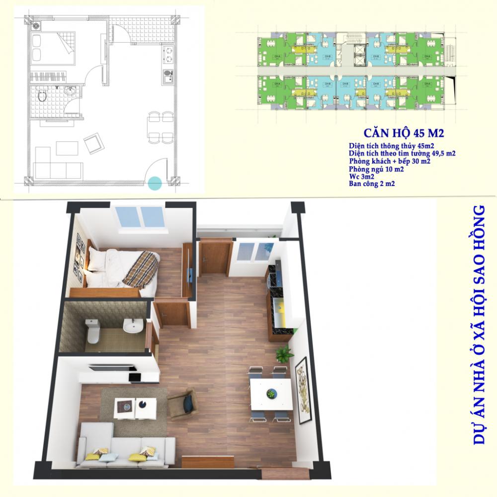 Căn hộ 45m2