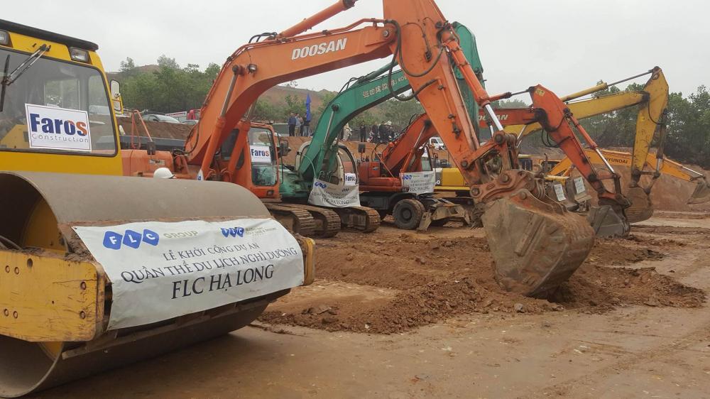 Dự án được tổ chức khởi công