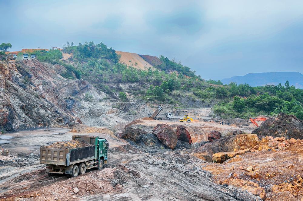 Dự án đang thi công hạ tầng