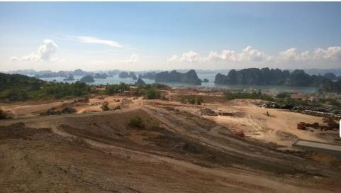 Dự án đang thi công tầng 1