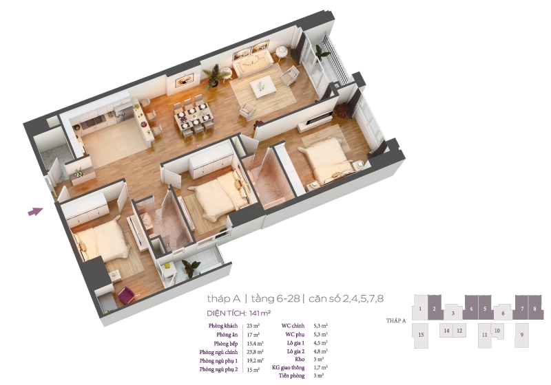 Thiết kế căn hộ 04