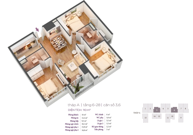 Thiết kế căn hộ 06