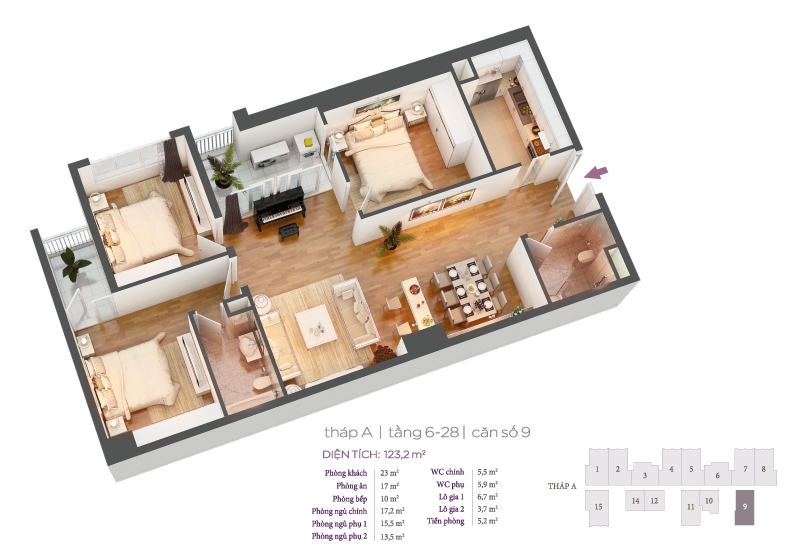 Thiết kế căn hộ 09