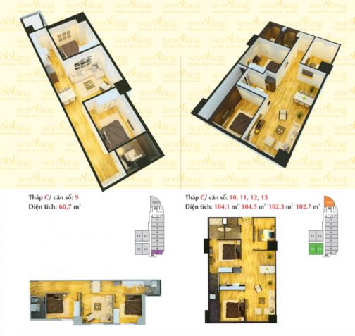 Thiết kế căn hộ 13