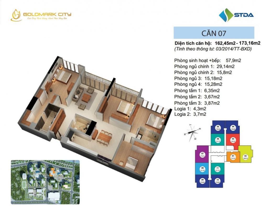 Thiết kế căn hộ RuBy 07