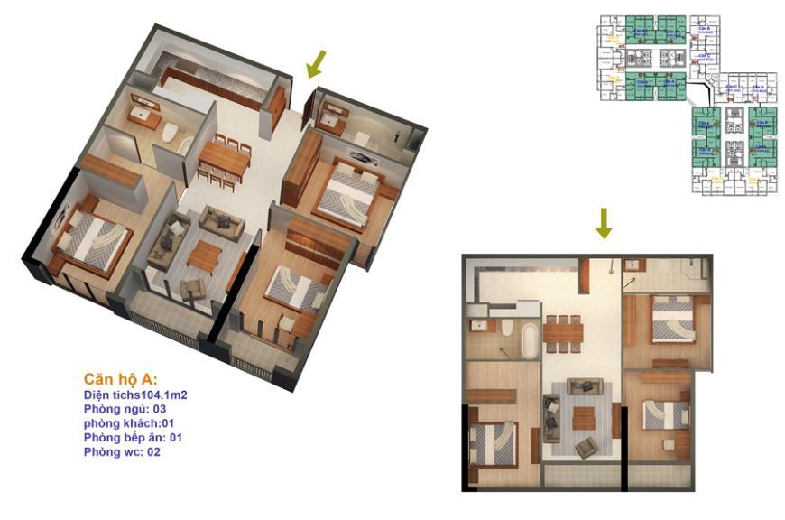 Thiết kế căn hộ 12