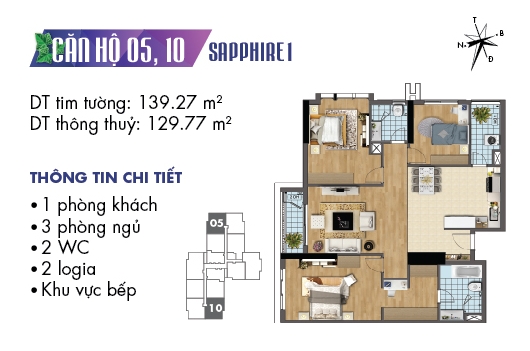 Thiết kế căn hộ 05, 10