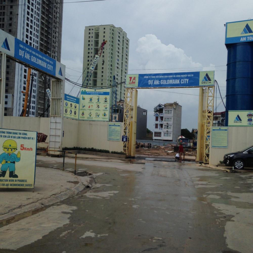 Các tòa Ruby đang sơn sửa mặt ngoài và thi công hạ tầng cảnh quan