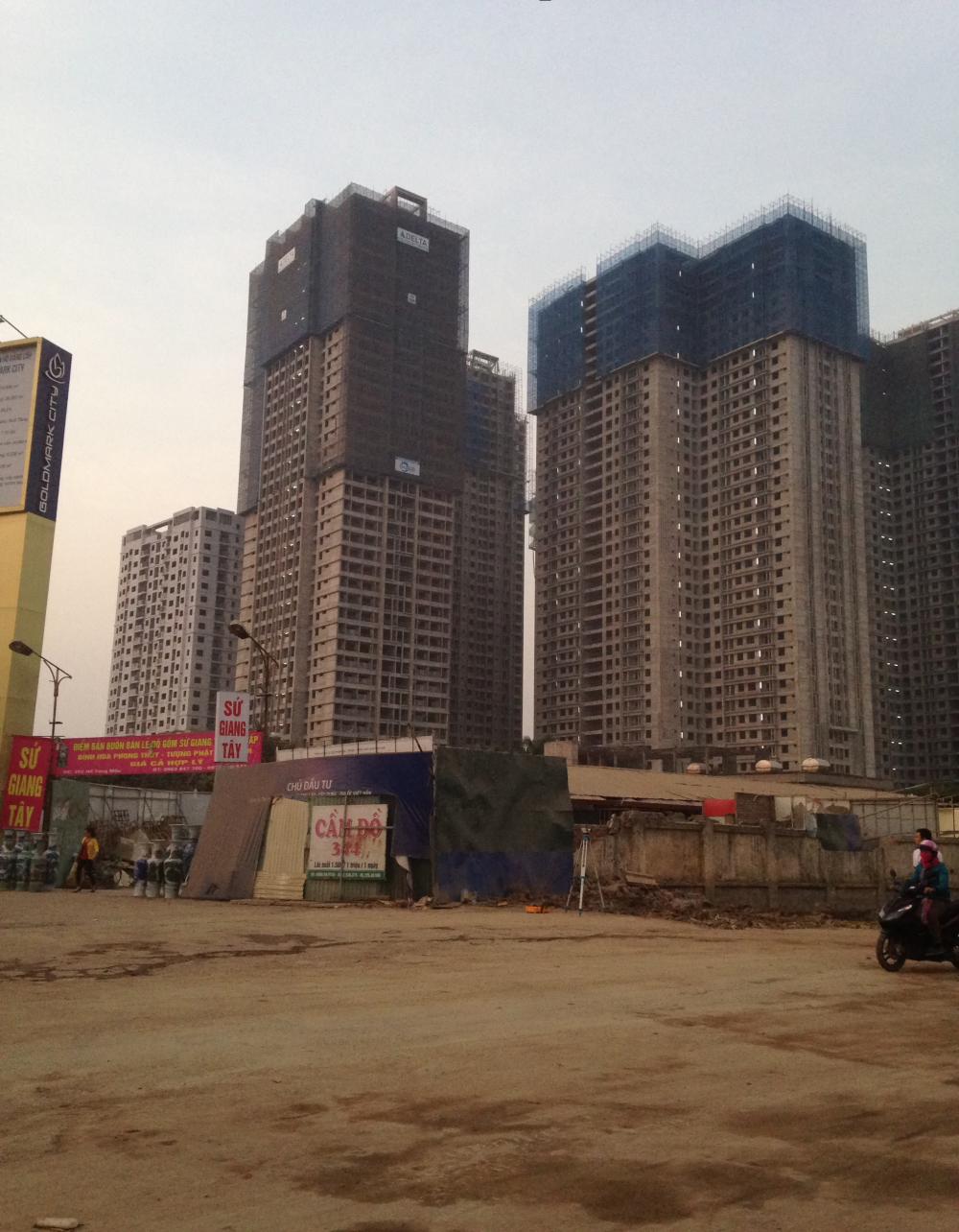 Dự án đã xây xong thô