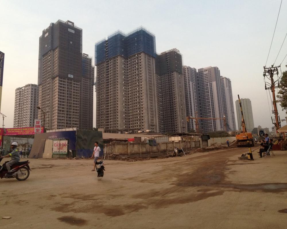 Dự án đã xây xong thô