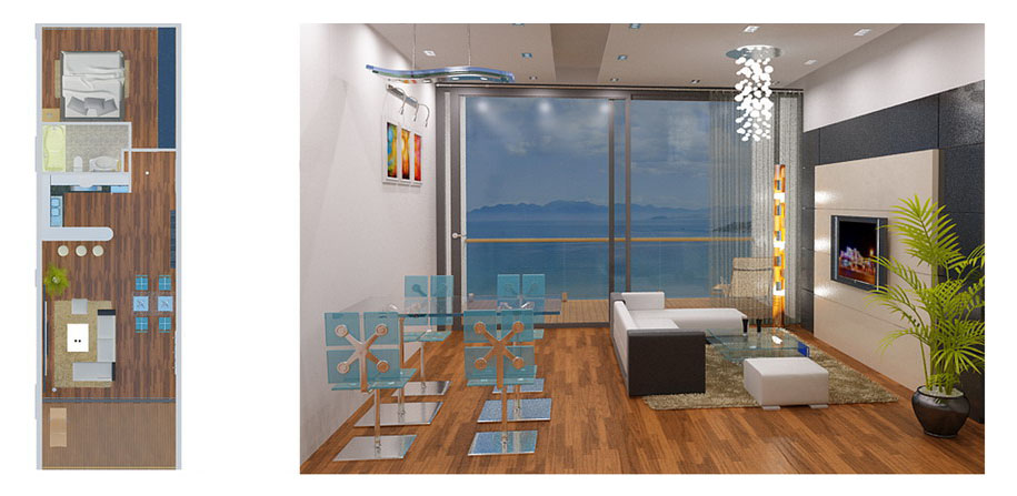 Căn hộ Ocean Front Villas 4