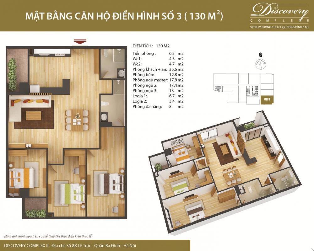 Thiết kế căn hộ số 3