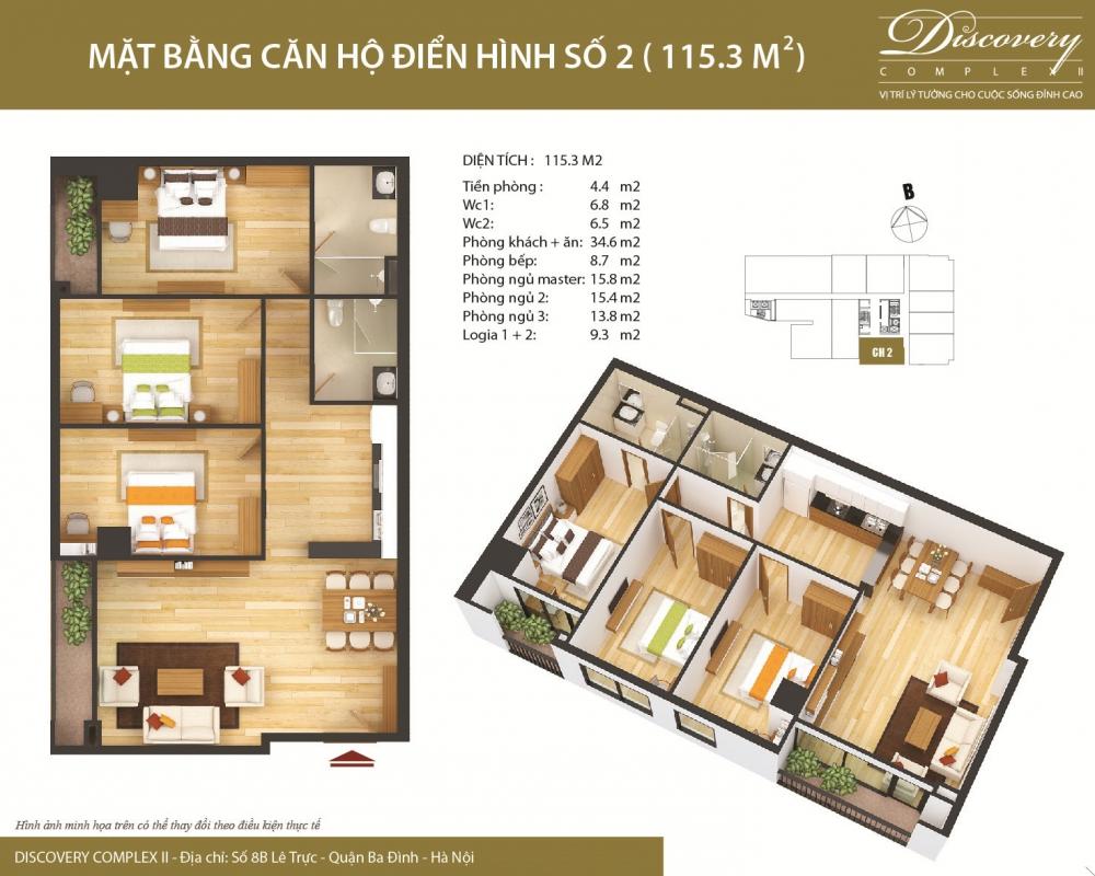 Thiết kế căn hộ số 2