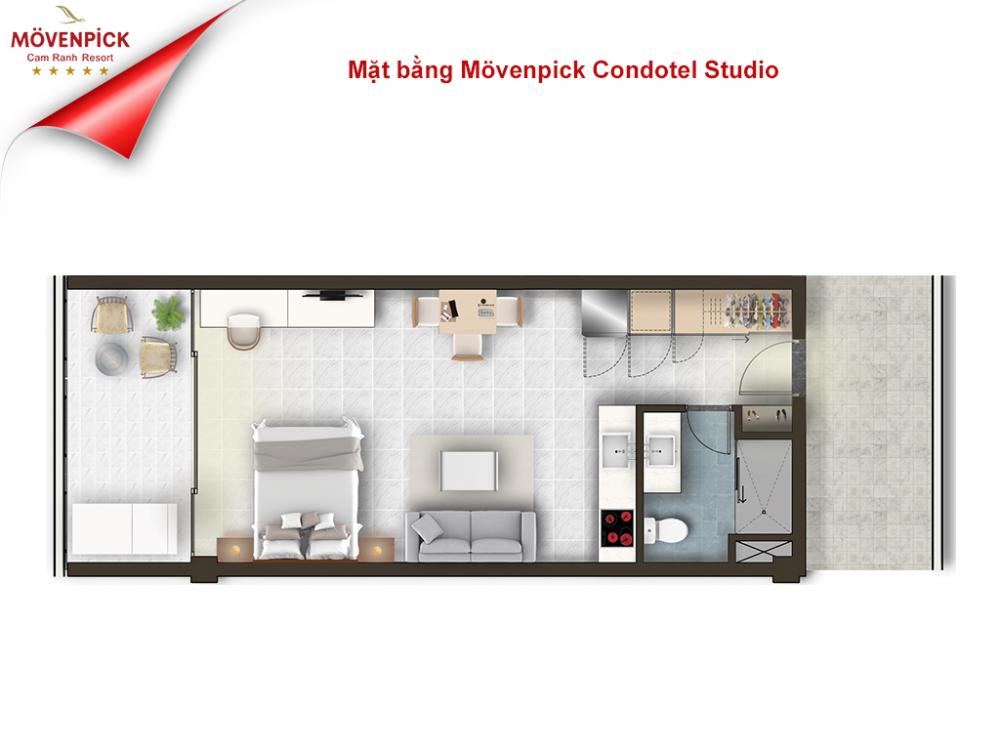 Thiết kế căn hộ 51.18 m2