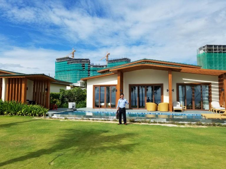 Biệt thự mẫu đã hoàn thiện và mở cửa cho khách tham quan