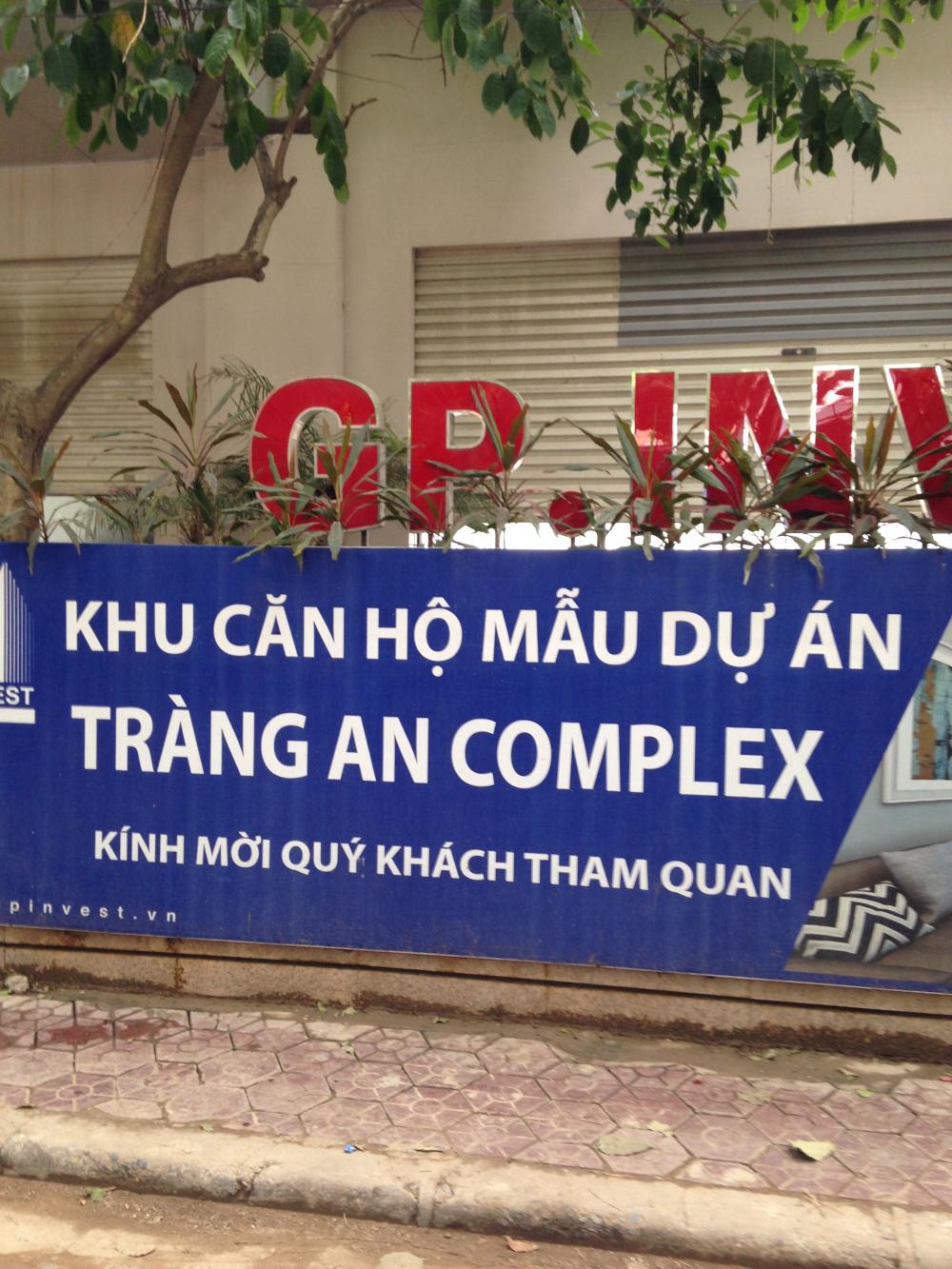 Dự án đang hoàn thiện lắp đặt kính và sơn bên ngoài