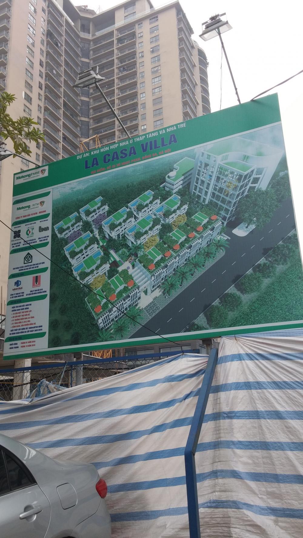 Dự án đã xây xong phần thô