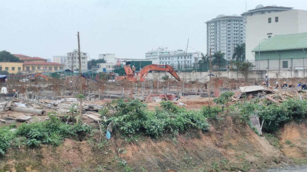 Dự án đang thi công phần móng