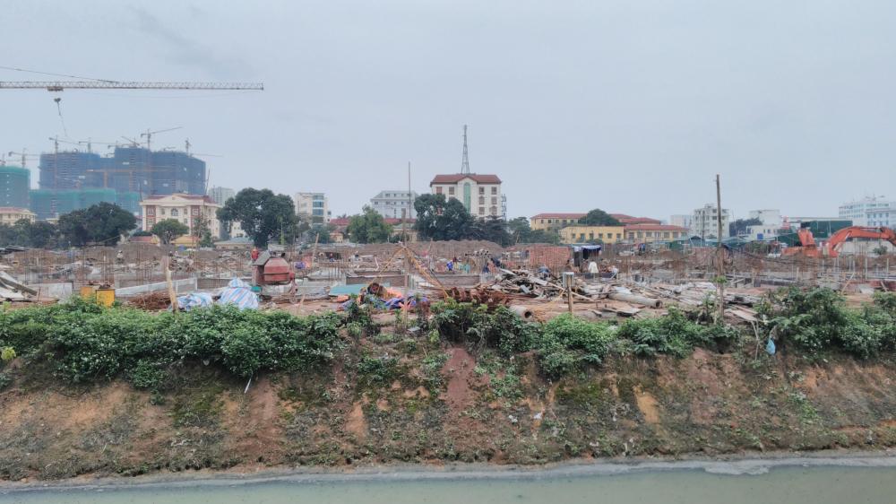 Dự án đang thi công phần móng