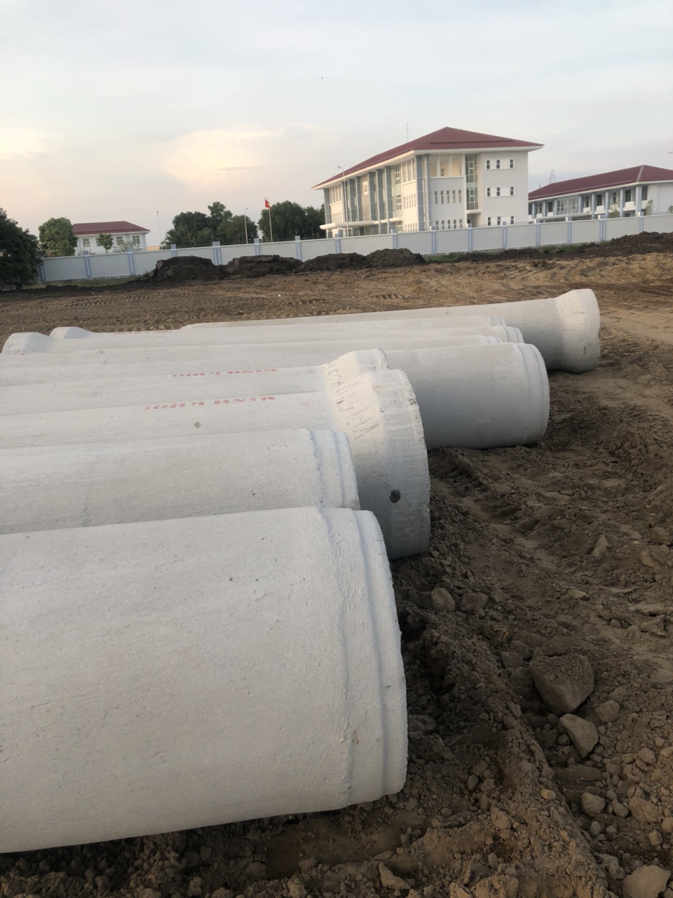 Dự án đang thi công hạ tầng